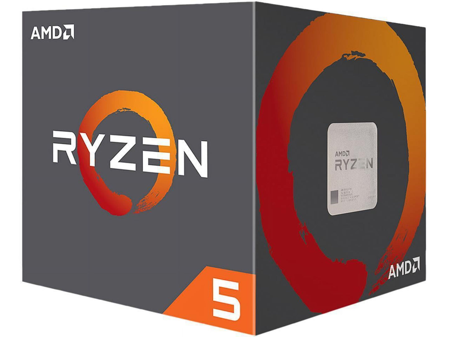 Ryzen 5 4500 3.6Ghz 6-Core AM4 Processor with Wraith Stealth Cooler - 100-100000644BOX