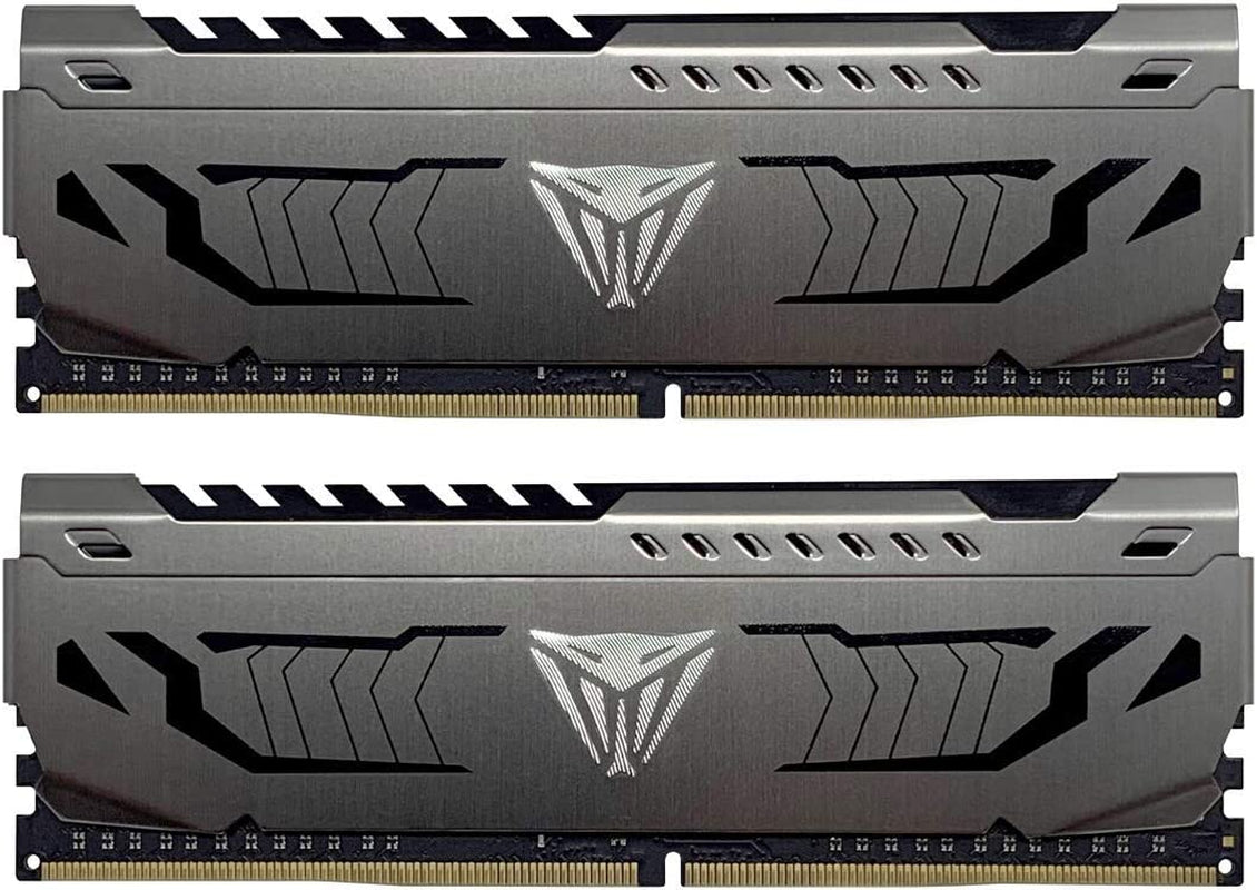Patriot Viper Steel DDR4 RAM 8GB (1X8GB) 3200Mhz CL16 1.35V UDIMM Desktop Gaming Memory Module Compatible with XMP - PVS48G320C6