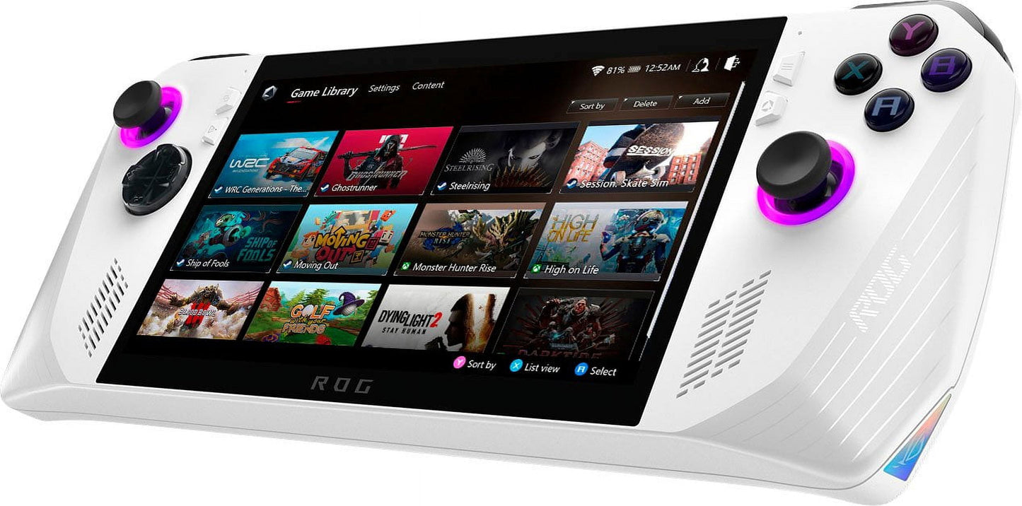ROG Ally 2TB SSD Gaming Handheld 7-Inch Touchscreen 120Hz FHD 1080P AMD Ryzen Z1 Extreme Processor, Mytrix Hub, Screen Protector, 3 Accessories: 4 in 1 Bundle