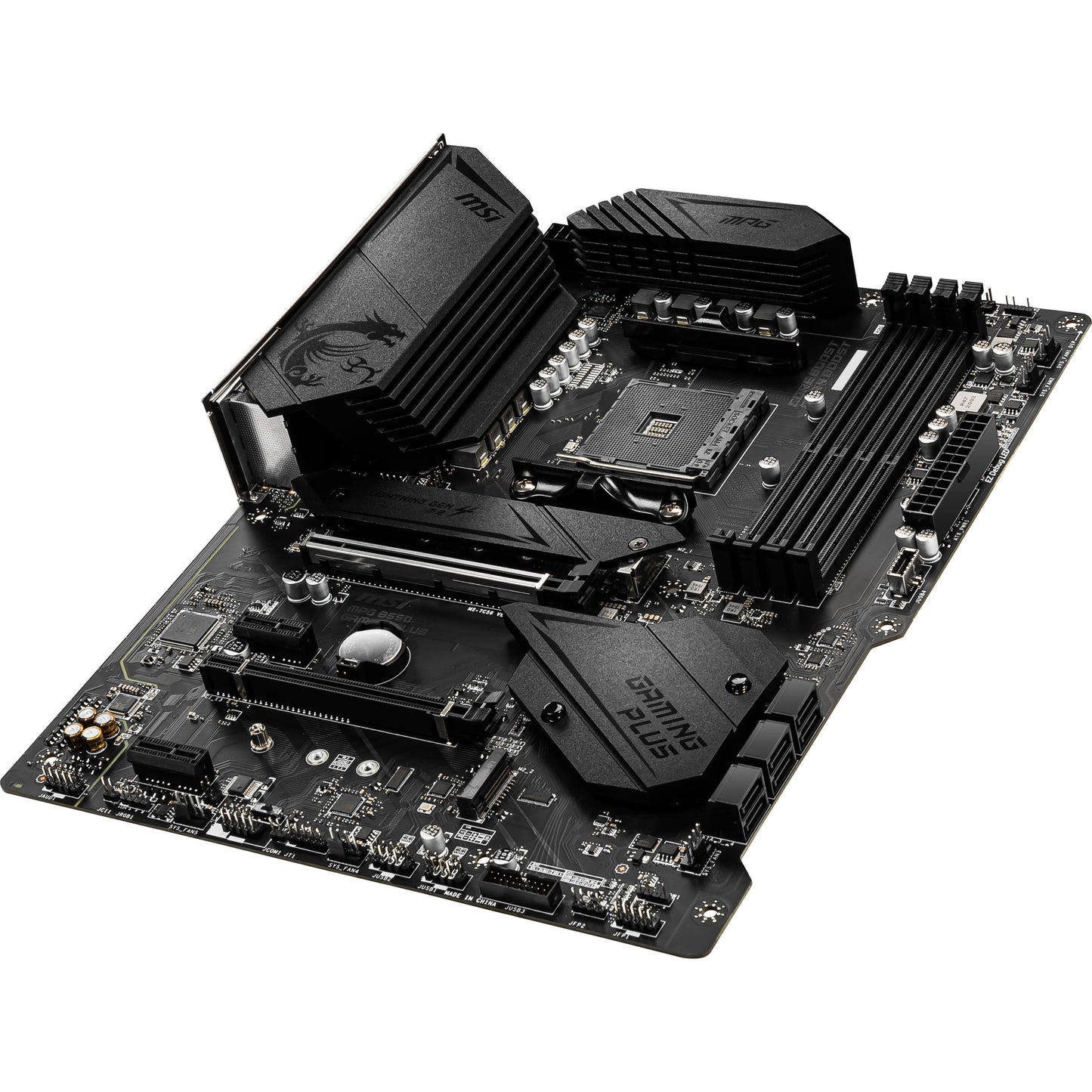 MPG B550 GAMING plus Desktop Motherboard, AMD Chipset, Socket AM4, ATX