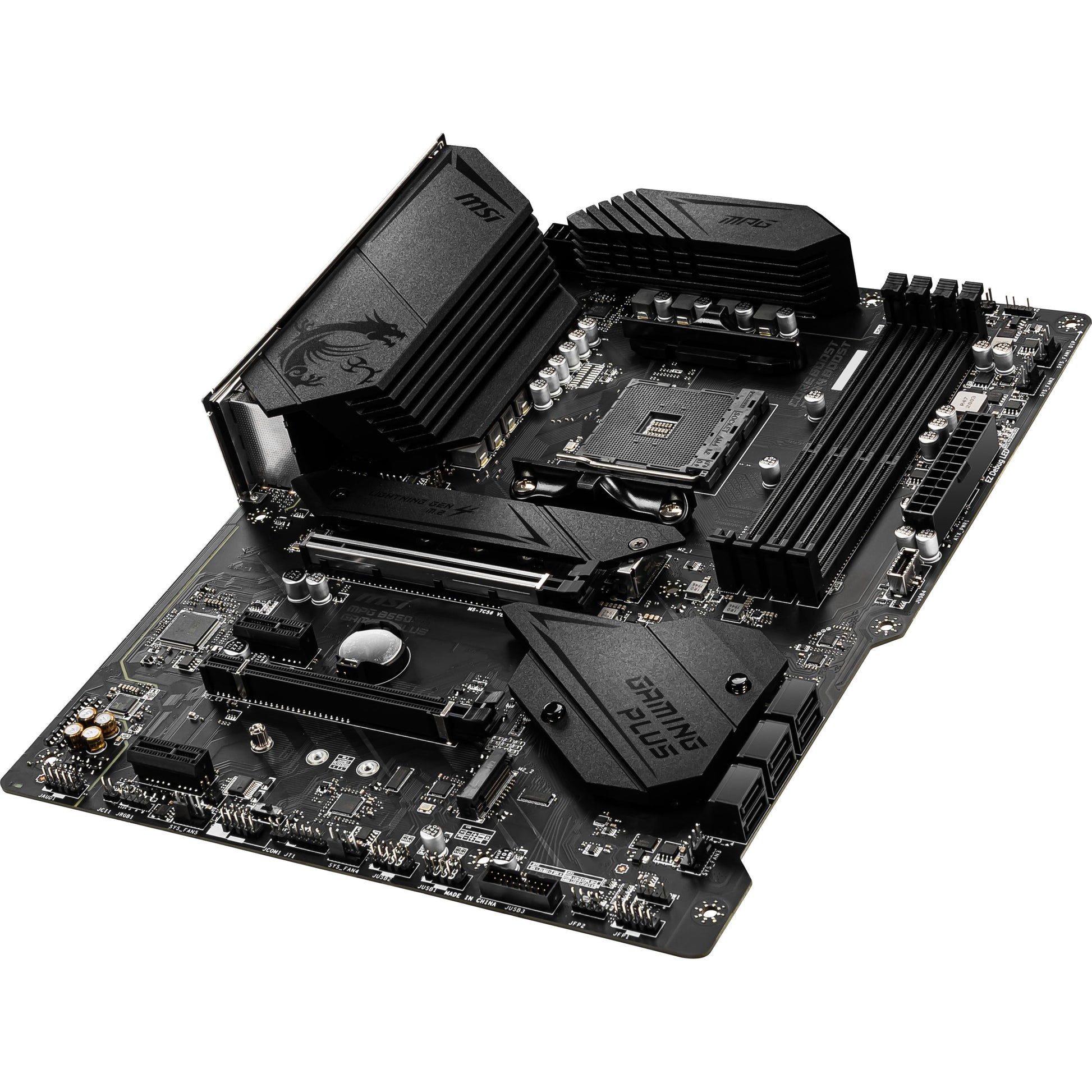 MPG B550 GAMING plus Desktop Motherboard, AMD Chipset, Socket AM4, ATX