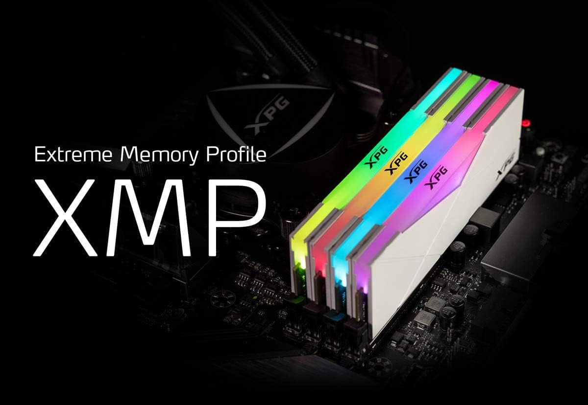 DDR4 D50 RGB 16GB (2X8Gb) 3200Mhz PC4-25600 U-DIMM 288-Pins Desktop Memory CL16 Kit White (AX4U32008G16A-DW50)