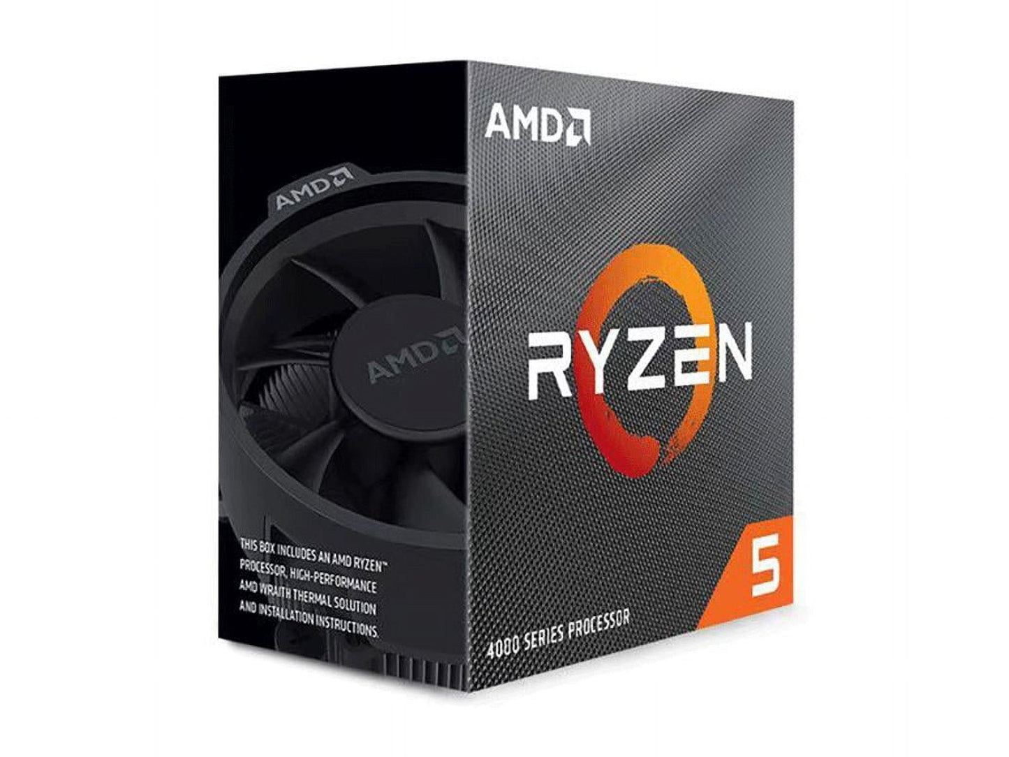 Ryzen 5 4500 3.6Ghz 6-Core AM4 Processor with Wraith Stealth Cooler - 100-100000644BOX