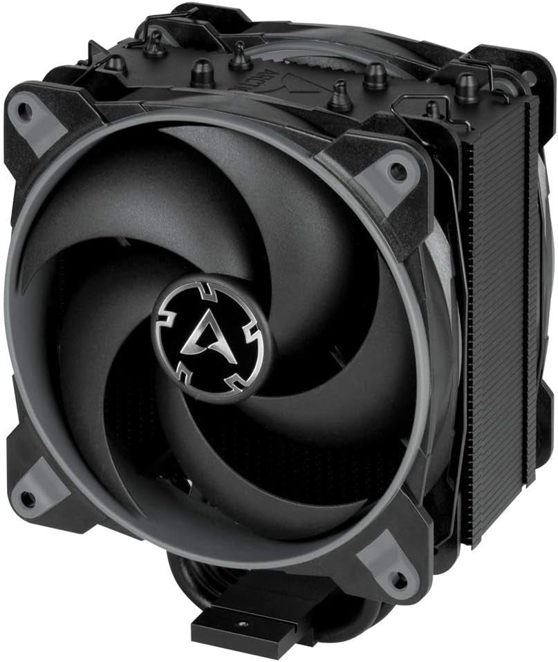 Freezer 34 Esports Duo - Tower CPU Cooler with Bionix P-Series Case Fan in Push-Pull, 120 Mm PWM Fan, for Intel and AMD, LGA1700 Compatible - White