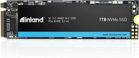 Professional 1TB Nvme SSD M.2 2280 Pcie Gen 3.0X4 3D TLC NAND Internal Solid State Drive, Pcie Express 3.1 and Nvme 1.3 Compatible (1 TB)