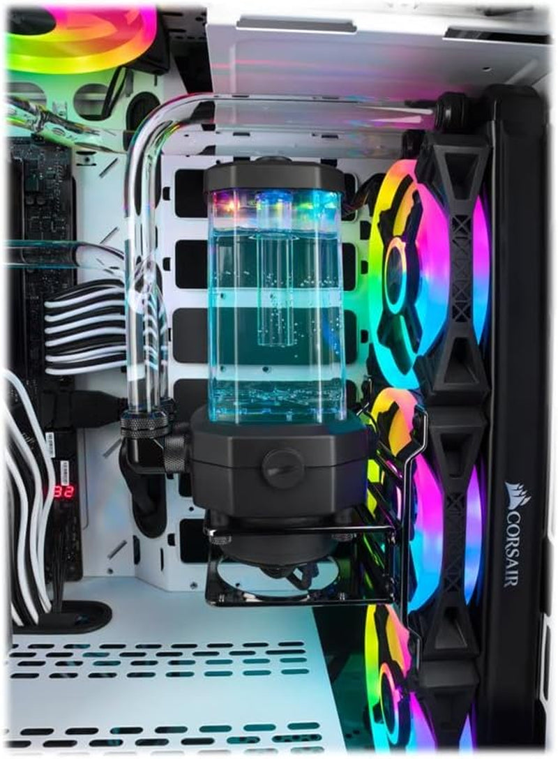 Hydro X Series Xh305I Hardline Water Cooling Kit With/Incl XC7 CPU Water Block, XR5 360Mm Radiator, XD5 Pump Res and Icue QL120 RGB Fans