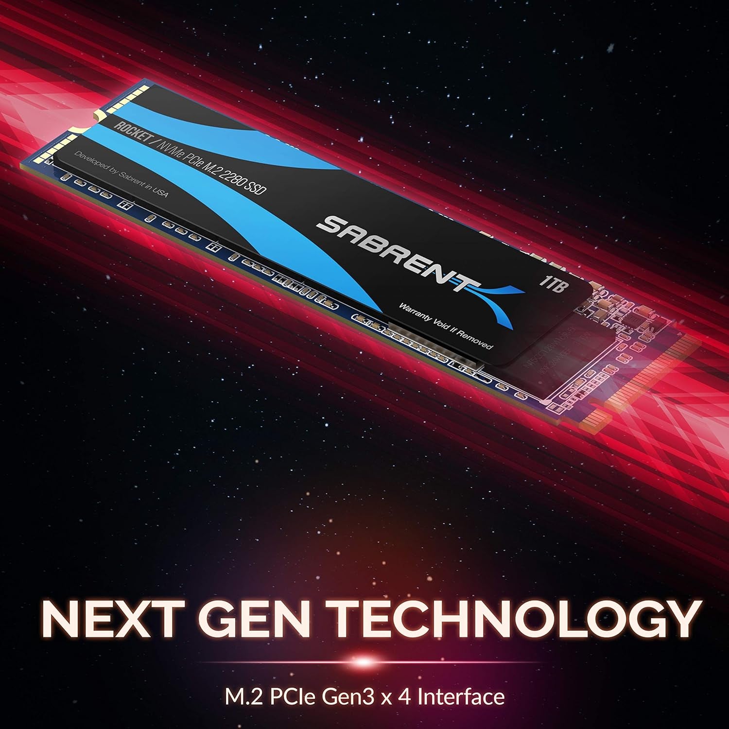 1TB Rocket Nvme Pcie M.2 2280 Internal SSD High Performance Solid State Drive (SB-ROCKET-1TB)