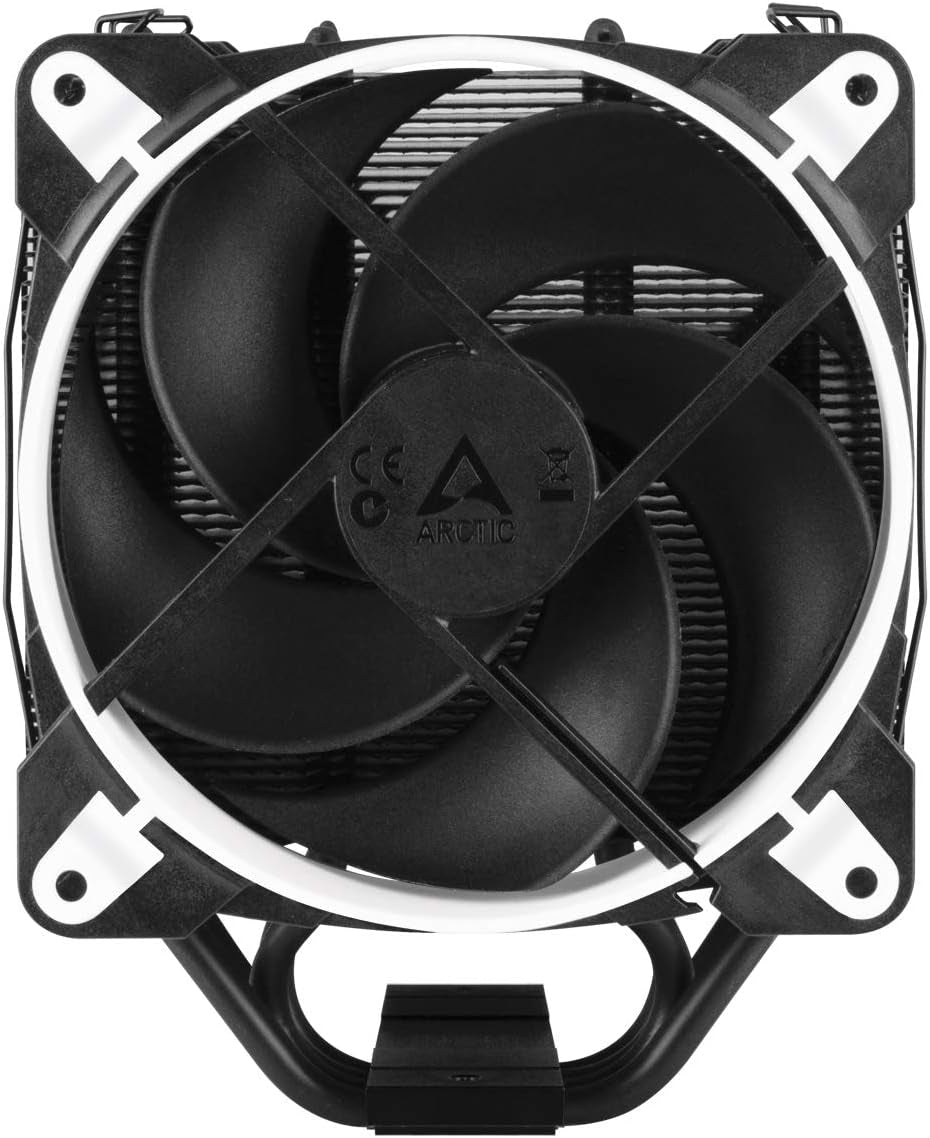 Freezer 34 Esports Duo - Tower CPU Cooler with Bionix P-Series Case Fan in Push-Pull, 120 Mm PWM Fan, for Intel and AMD, LGA1700 Compatible - White
