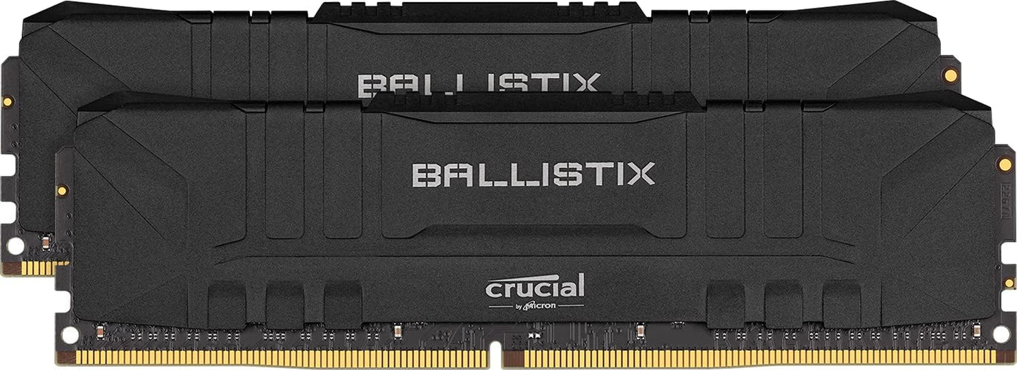 Crucial  BL2K8G36C16U4W 3600 Mhz, DDR4, DRAM, Desktop Gaming Memory Kit, 16GB (8GB X2), CL16, White