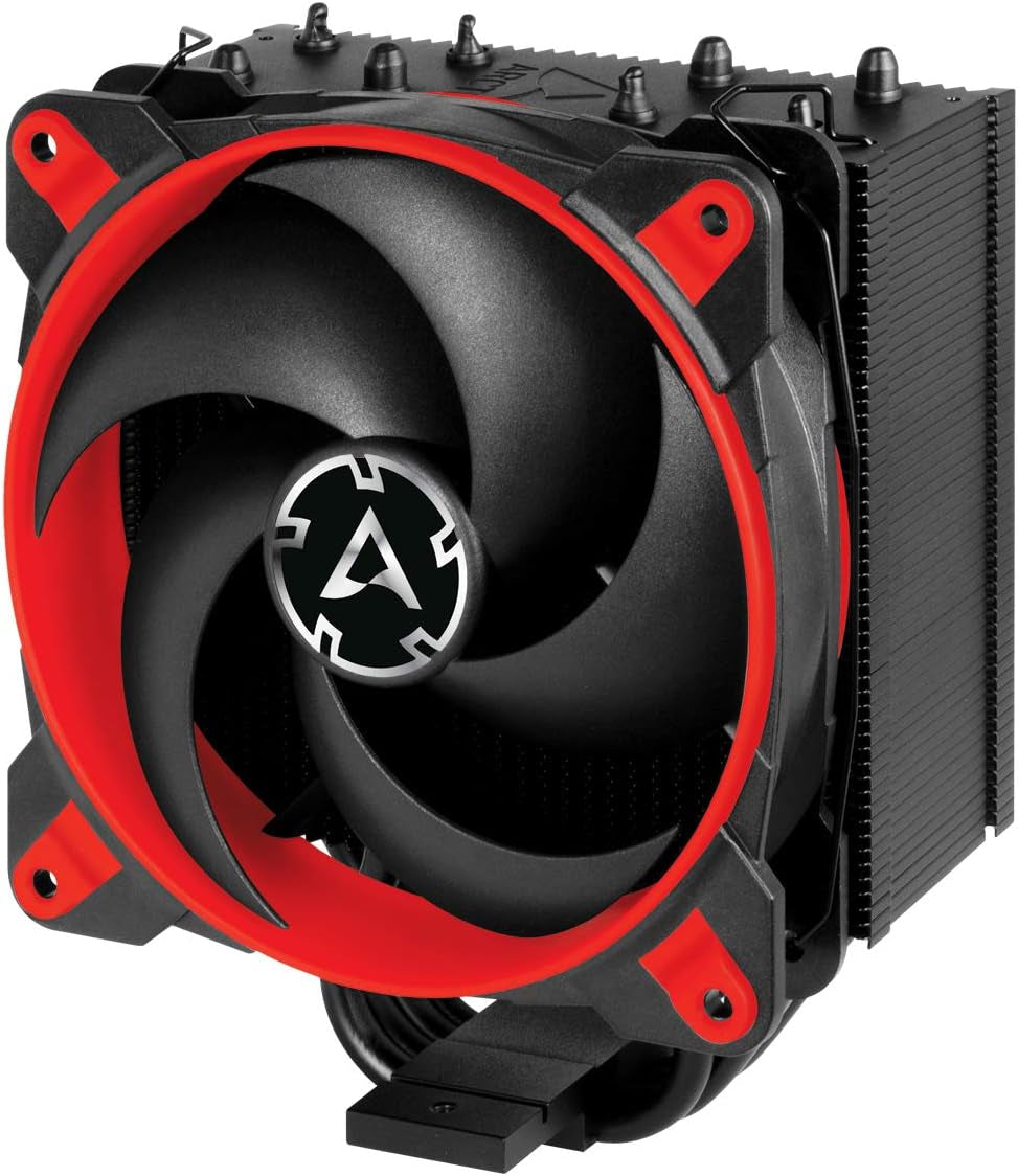 Freezer 34 Esports Duo - Tower CPU Cooler with Bionix P-Series Case Fan in Push-Pull, 120 Mm PWM Fan, for Intel and AMD, LGA1700 Compatible - White