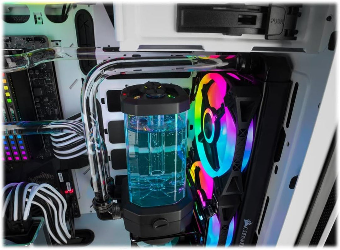 Hydro X Series Xh305I Hardline Water Cooling Kit With/Incl XC7 CPU Water Block, XR5 360Mm Radiator, XD5 Pump Res and Icue QL120 RGB Fans