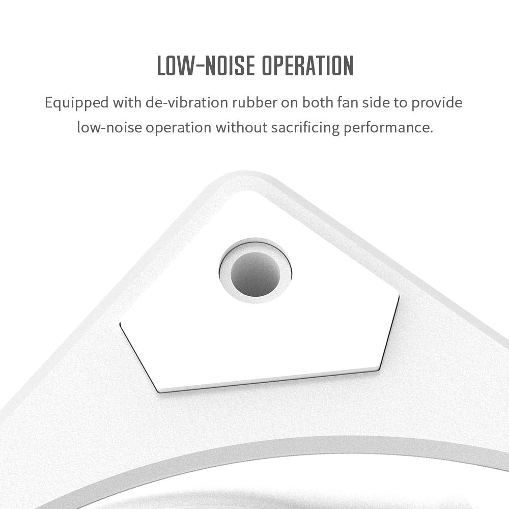 ICEFLOW 240 ARGB Snow CPU Water Cooler 5V 3-PIN Connector 2-In-1 240Mm Addressable RGB Fan 240Mm CPU Liquid Cooler, Cable Management AIO Cooler, Intel 115X/2066, AMD AM4