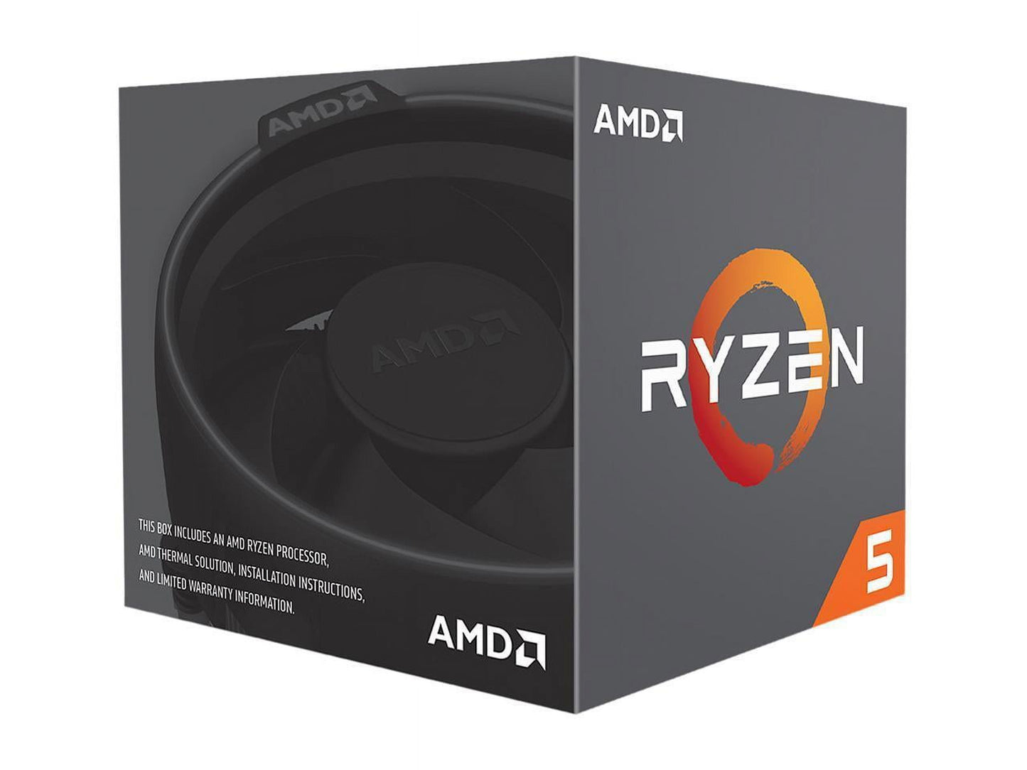 Ryzen 5 4500 3.6Ghz 6-Core AM4 Processor with Wraith Stealth Cooler - 100-100000644BOX