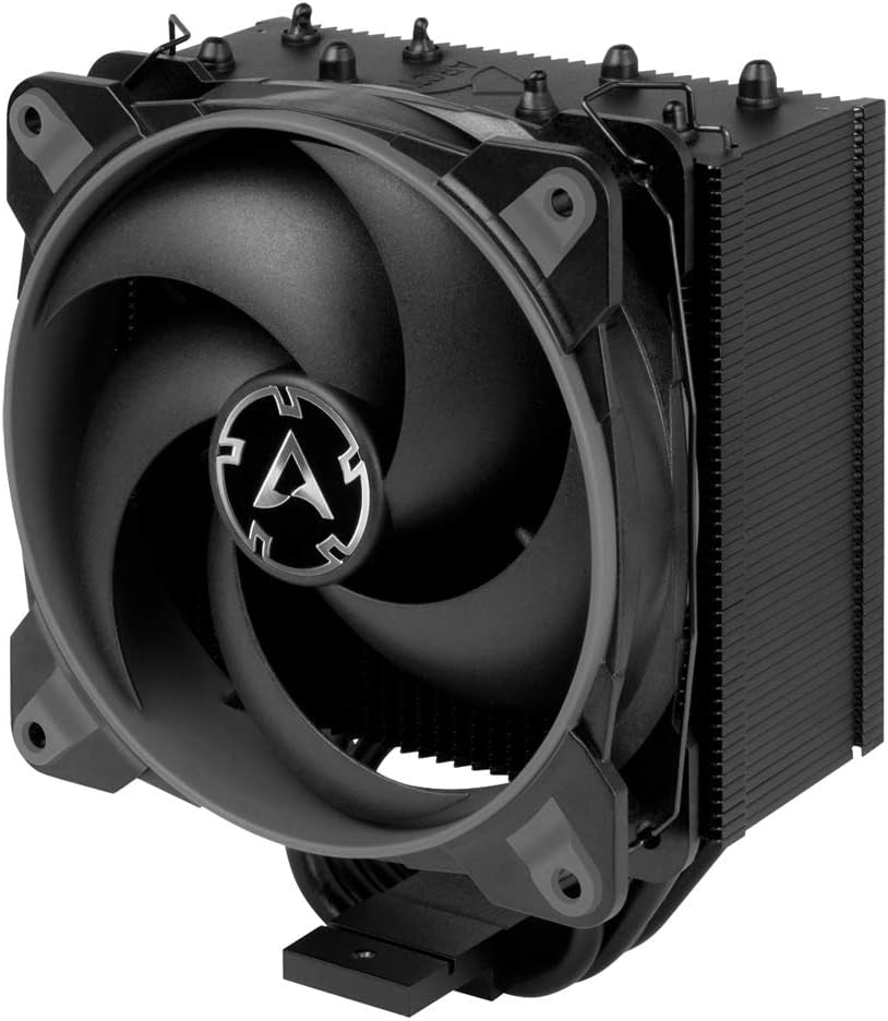 Freezer 34 Esports Duo - Tower CPU Cooler with Bionix P-Series Case Fan in Push-Pull, 120 Mm PWM Fan, for Intel and AMD, LGA1700 Compatible - White