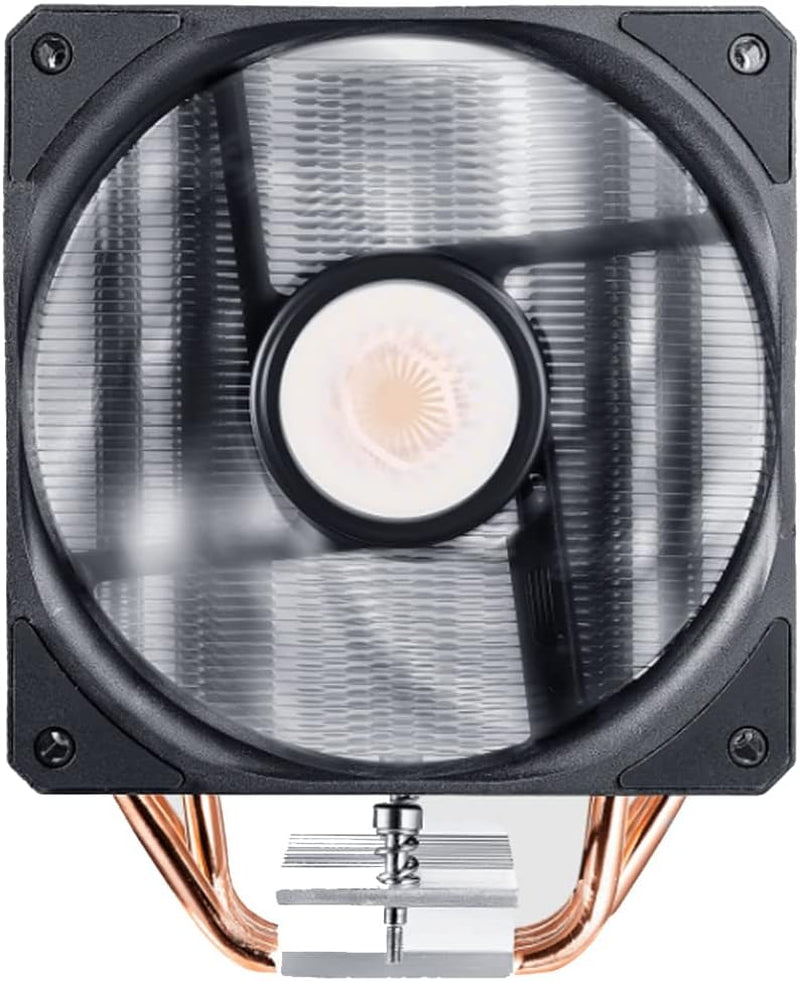 Hyper 212 EVO V2 CPU Air Cooler with Sickleflow 120, PWM Fan, Direct Contact Technology, 4 Copper Heat Pipes for AMD Ryzen/Intel LGA1200/1151, RR-2V2E-18PK-R1