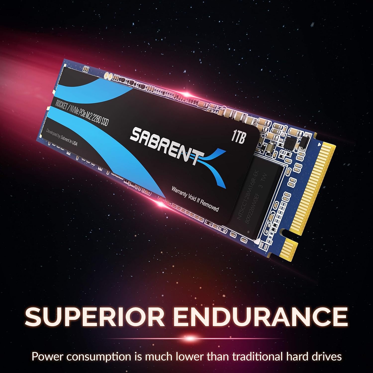 1TB Rocket Nvme Pcie M.2 2280 Internal SSD High Performance Solid State Drive (SB-ROCKET-1TB)