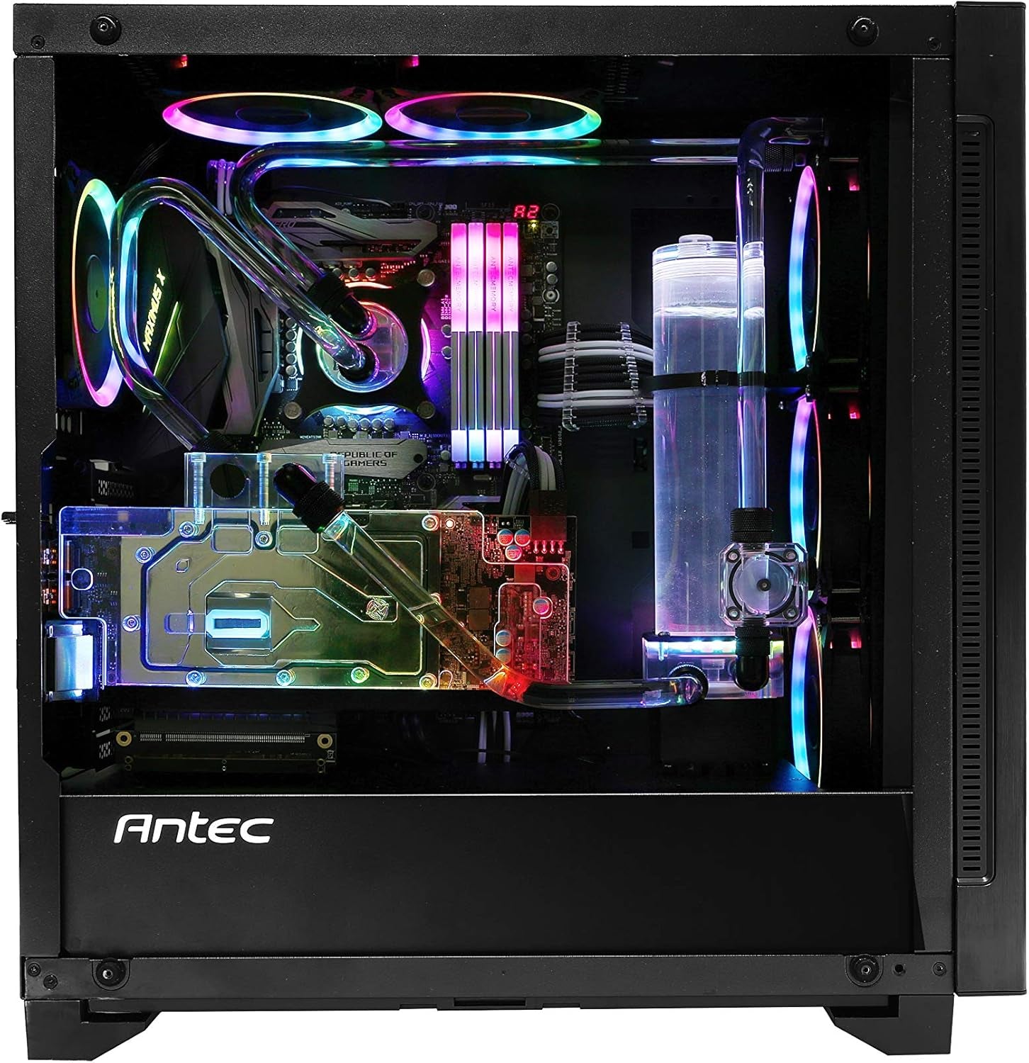 Ventilateur De Boitier  Prizm 140 RGB 14Cm (Noir) 0-761345-77514-4
