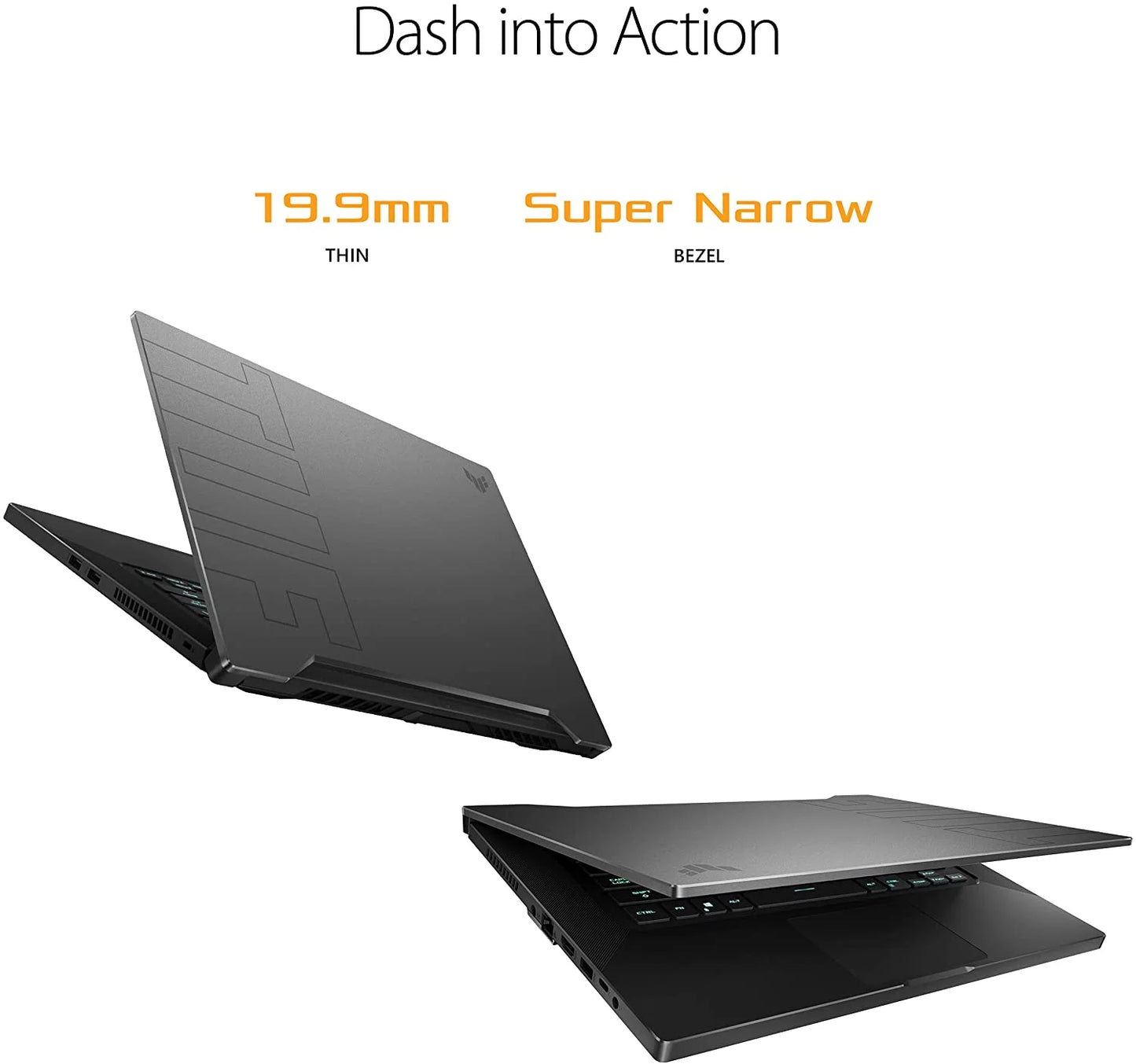 TUF Dash 15.6”FHD I7-11370H 8GB 512GB SSD RTX 3050 Ti ‎TUF516PE-AB73 W10
