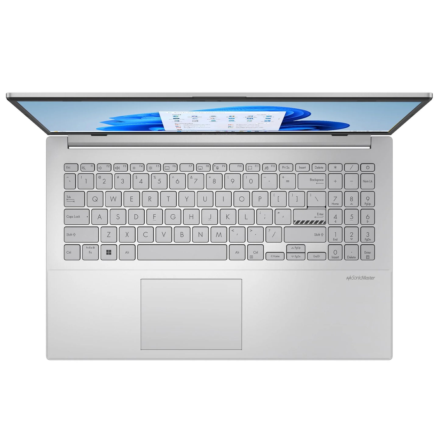 Vivobook Go 15.6 Inch Windows Laptop Intel Core I3-N305 8GB RAM 128GB UFS Cool Silver