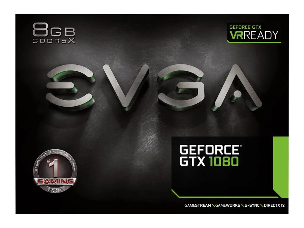 NVIDIA Geforce GTX 1080 8GB PCI Express 3.0 Graphics Card - 08G-P4-6181-KR