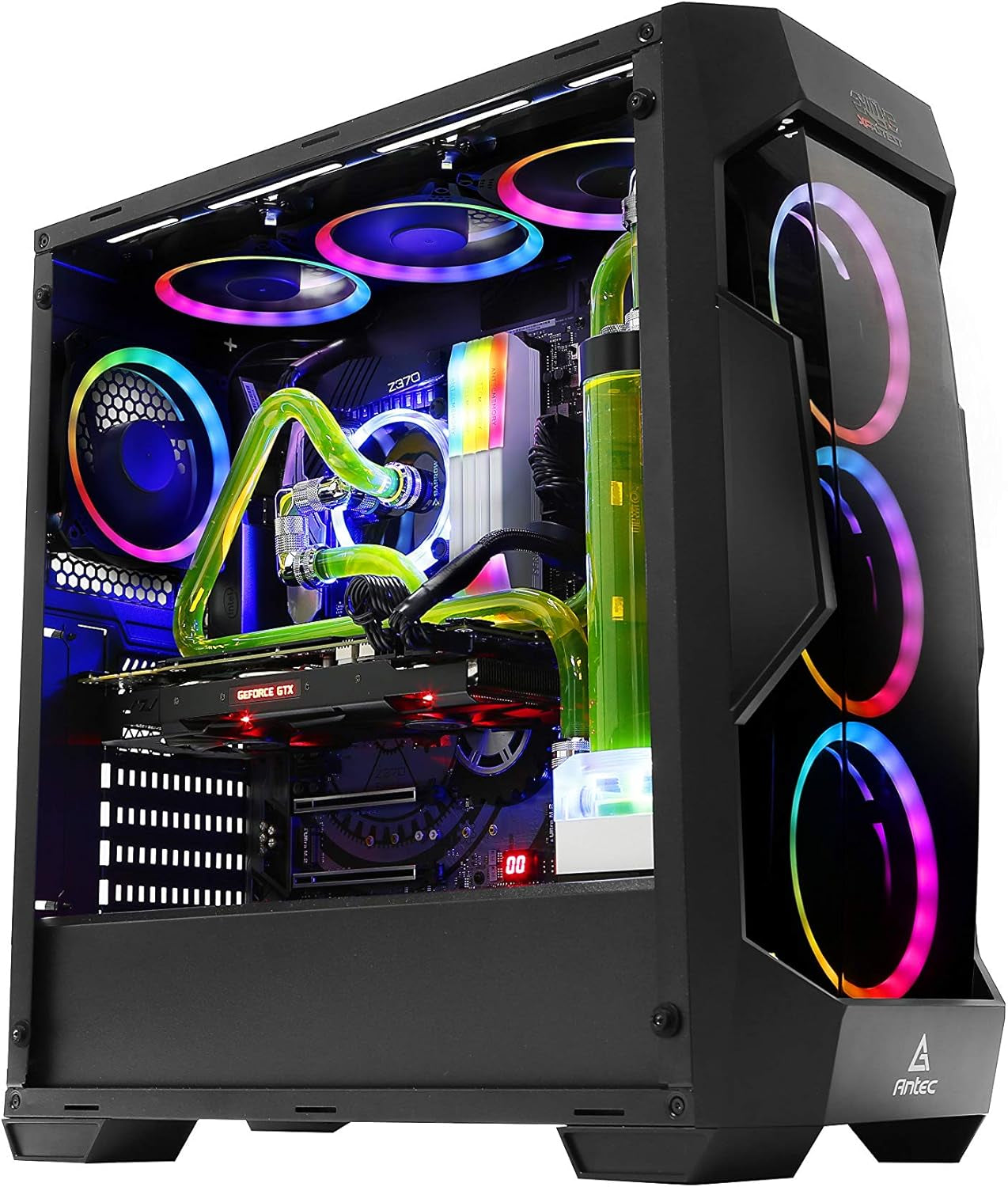 Ventilateur De Boitier  Prizm 140 RGB 14Cm (Noir) 0-761345-77514-4