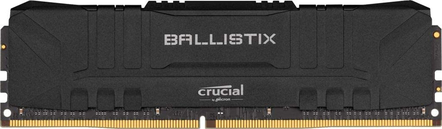 Crucial  3200 Mhz DDR4 DRAM Desktop Gaming Memory Kit 32GB (16Gbx2) CL16 BL2K16G32C16U4B (Black)