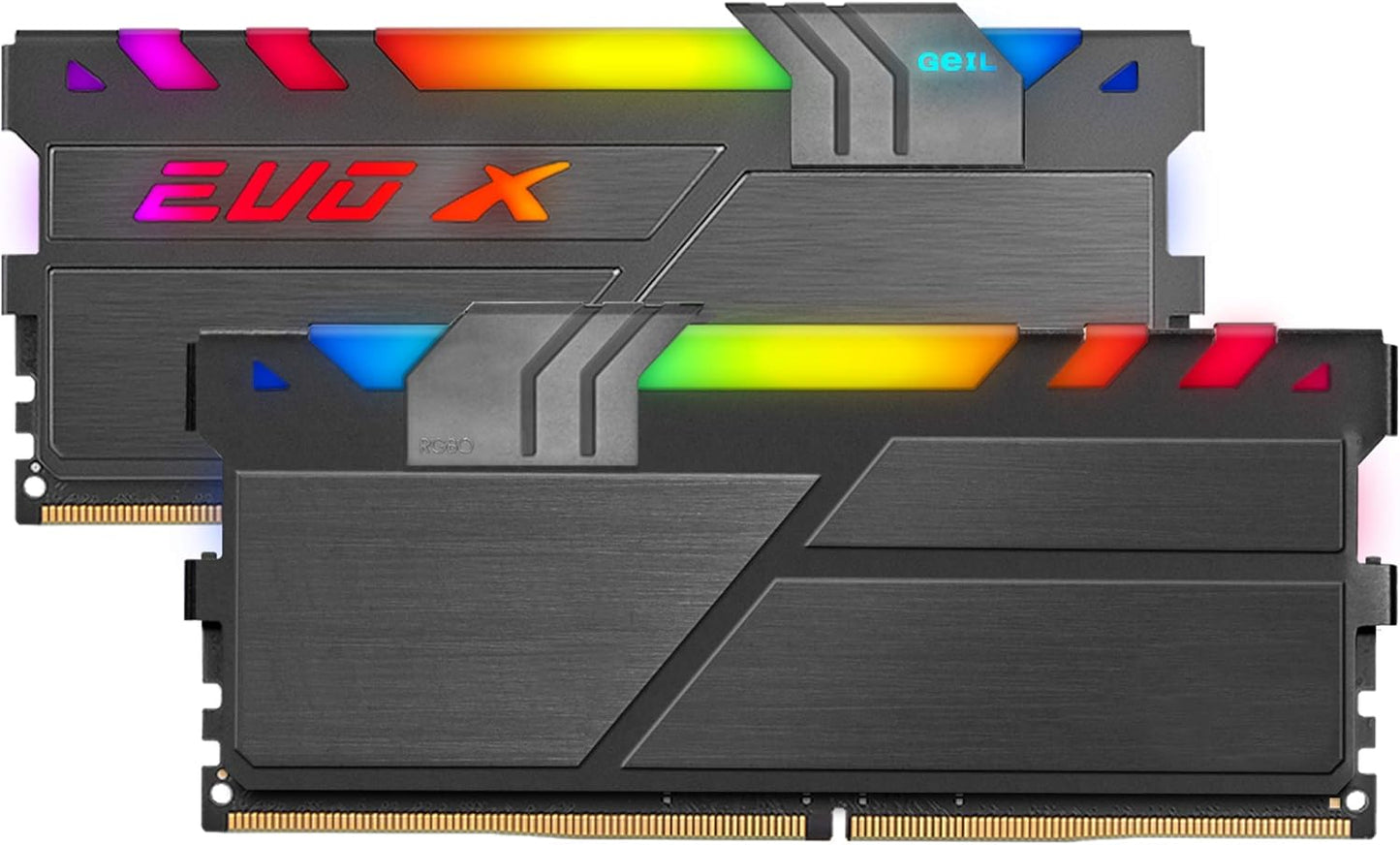 EVO X II DDR4 RAM, 16GB (8Gbx2) 3600Mhz 1.35V XMP2.0, Intel/Amd Compatible, Long DIMM High Speed Desktop Memory, Hardcore Immersive Gaming/Multimedia Content Creation/Quality Live Streaming