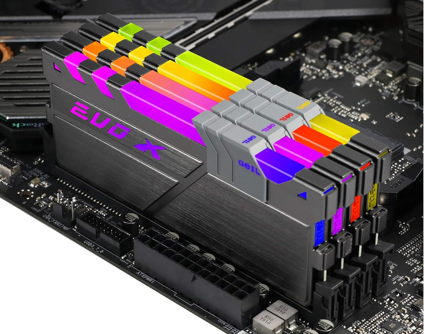EVO X II DDR4 RAM, 16GB (8Gbx2) 3600Mhz 1.35V XMP2.0, Intel/Amd Compatible, Long DIMM High Speed Desktop Memory, Hardcore Immersive Gaming/Multimedia Content Creation/Quality Live Streaming