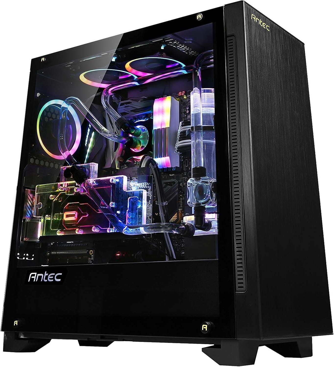 Ventilateur De Boitier  Prizm 140 RGB 14Cm (Noir) 0-761345-77514-4