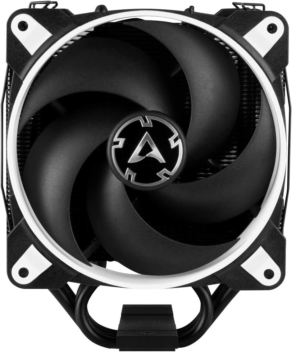 Freezer 34 Esports Duo - Tower CPU Cooler with Bionix P-Series Case Fan in Push-Pull, 120 Mm PWM Fan, for Intel and AMD, LGA1700 Compatible - White