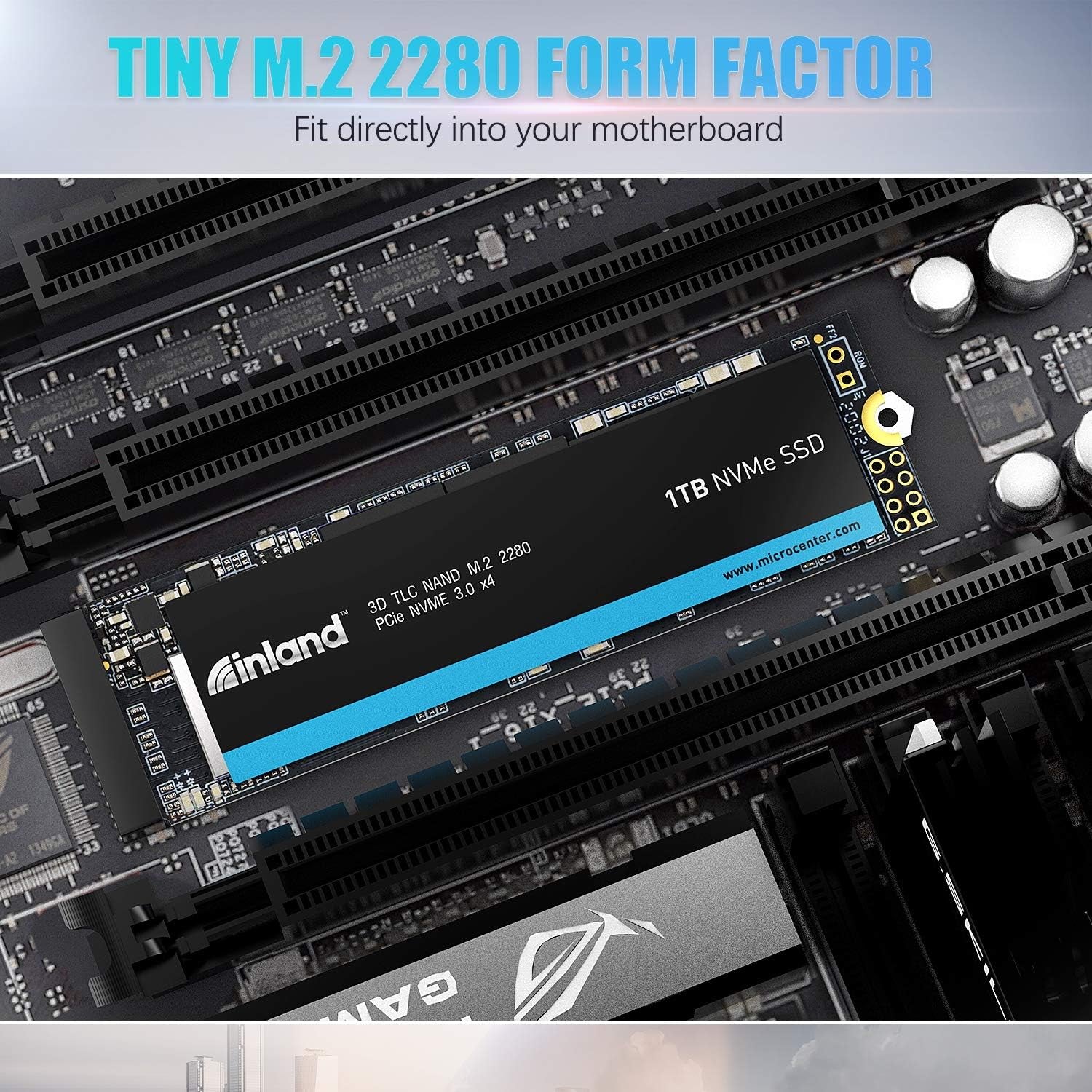 Professional 1TB Nvme SSD M.2 2280 Pcie Gen 3.0X4 3D TLC NAND Internal Solid State Drive, Pcie Express 3.1 and Nvme 1.3 Compatible (1 TB)
