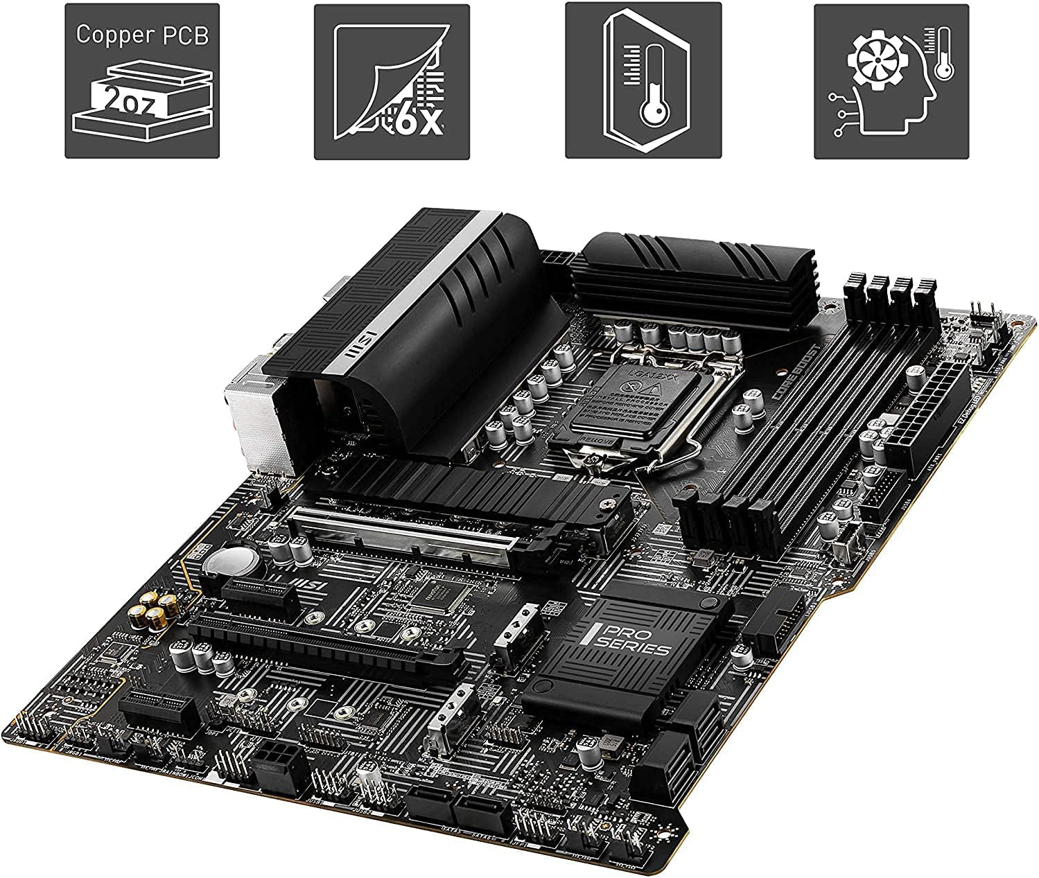 Micro Center Intel Core I9-11900K Desktop Processor 8 Cores up to 5.3 Ghz Unlocked LGA1200 (Intel 500 Series & Select 400 Series Chipset) 125W Bundle with MSI Z590 PRO Wifi ATX Motherboard Pcie 4 M.2
