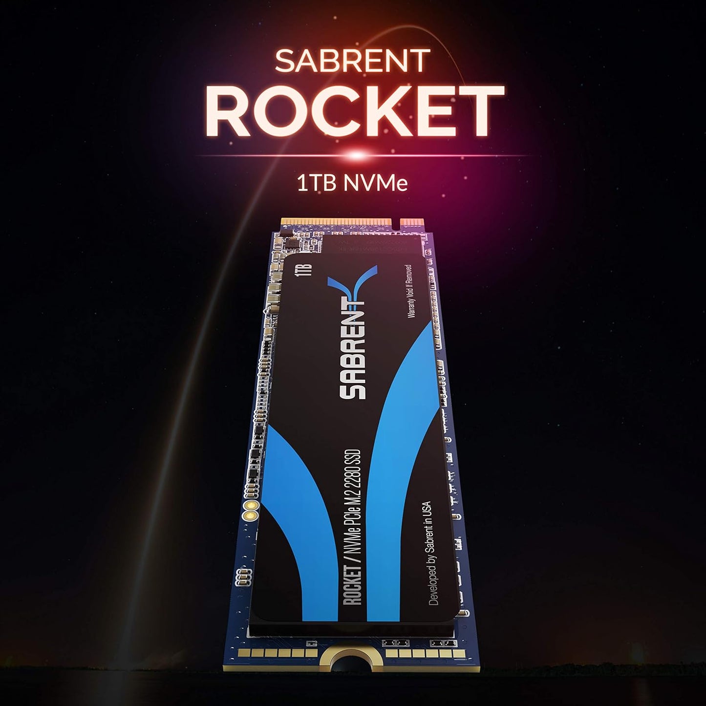 1TB Rocket Nvme Pcie M.2 2280 Internal SSD High Performance Solid State Drive (SB-ROCKET-1TB)