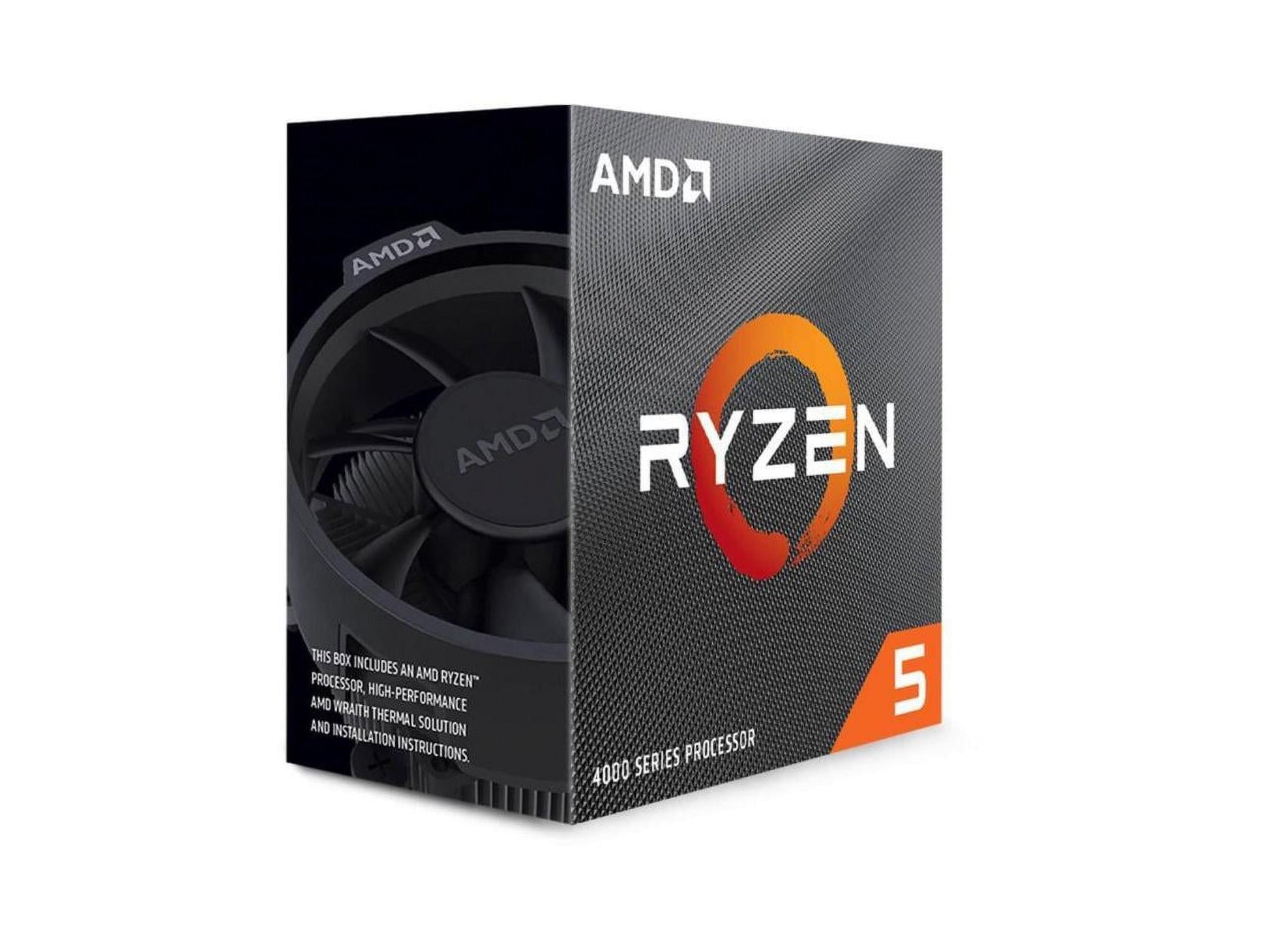 Ryzen 5 4500 3.6Ghz 6-Core AM4 Processor with Wraith Stealth Cooler - 100-100000644BOX