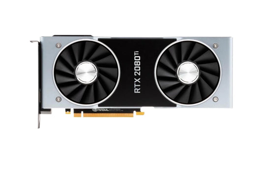 Geforce RTX 2080 Ti - Founders Edition - Graphics Card - GF RTX 2080 Ti - 11 GB GDDR6 - Pcie 3.0 - HDMI, Displayport, USB-C