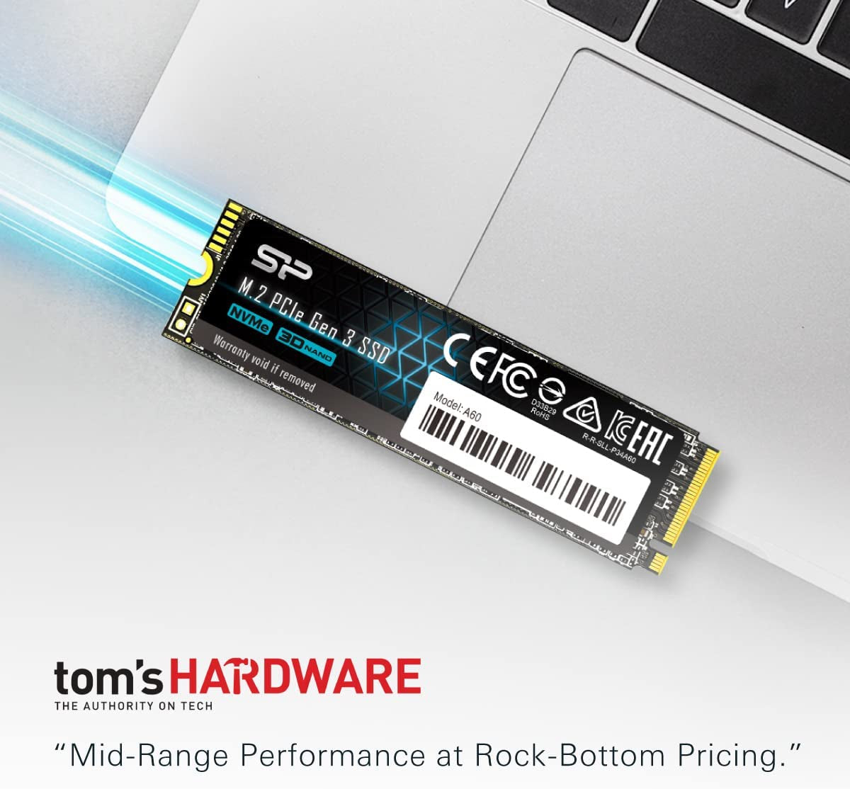 Silicon Power 512GB Nvme M.2 Pcie Gen3X4 2280 SSD (SP512GBP34A60M28)