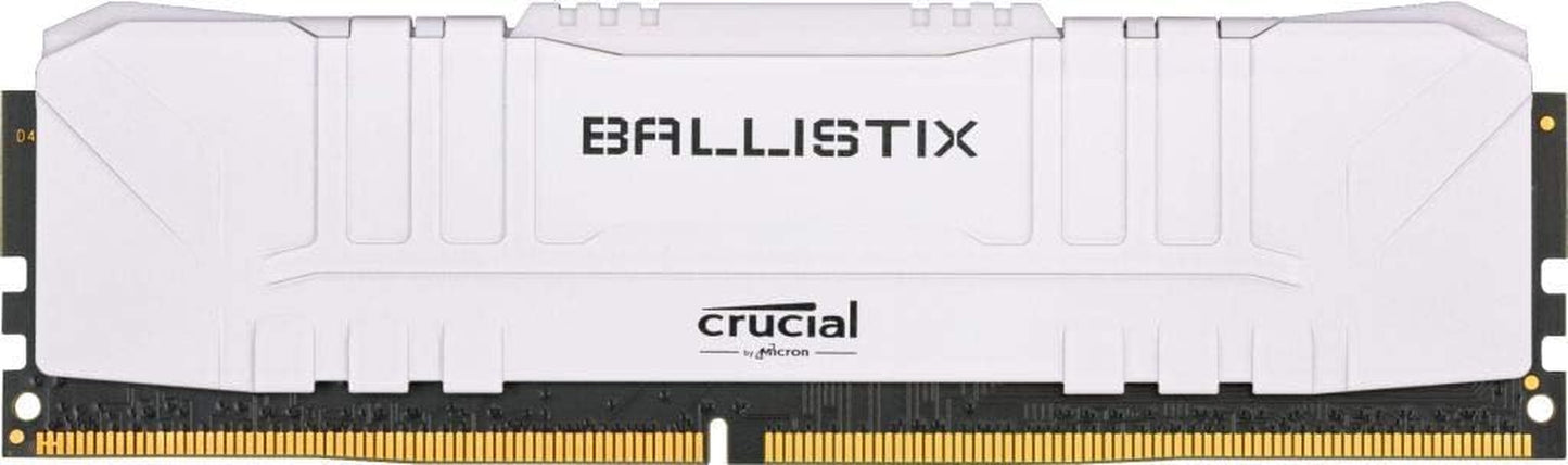 Crucial  BL2K8G36C16U4W 3600 Mhz, DDR4, DRAM, Desktop Gaming Memory Kit, 16GB (8GB X2), CL16, White