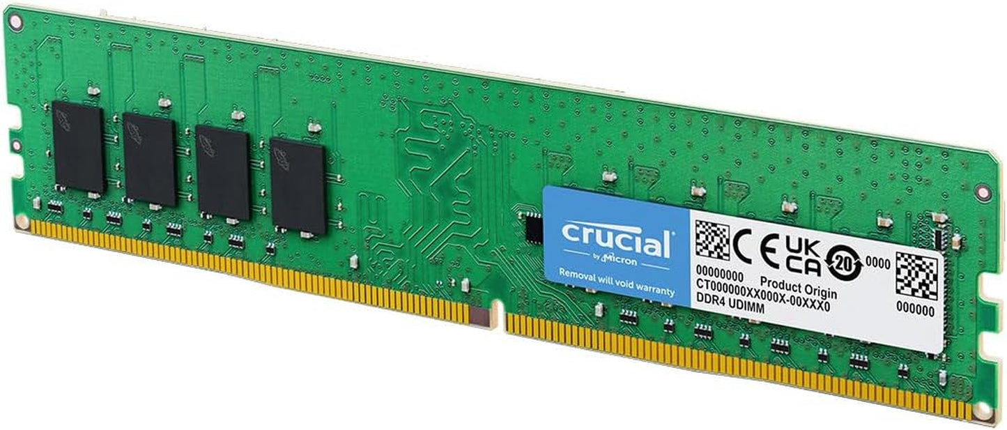 16GB Kit (8Gbx2), 288-Pin DIMM, DDR4 PC4-19200,