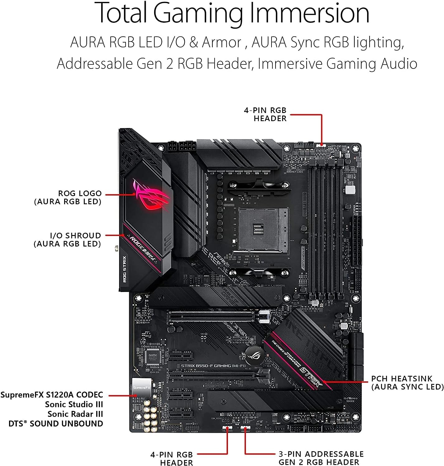Micro Center AMD Ryzen 5 5600X Desktop Processor 6-Core up to 4.6Ghz Unlocked with Wraith Stealth Cooler Bundle with ASUS ROG Strix B550-F Gaming AM4 ATX Gaming Motherboard Pcie 4.0 2.5Gb LAN