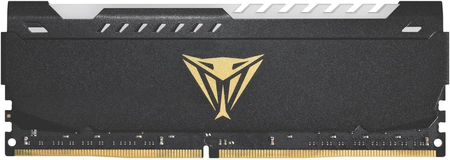 Patriot Viper Steel RGB DDR4 RAM 8GB (1X8GB) 3200Mhz CL18 1.35V UDIMM Desktop Gaming Memory Module Compatible with XMP -