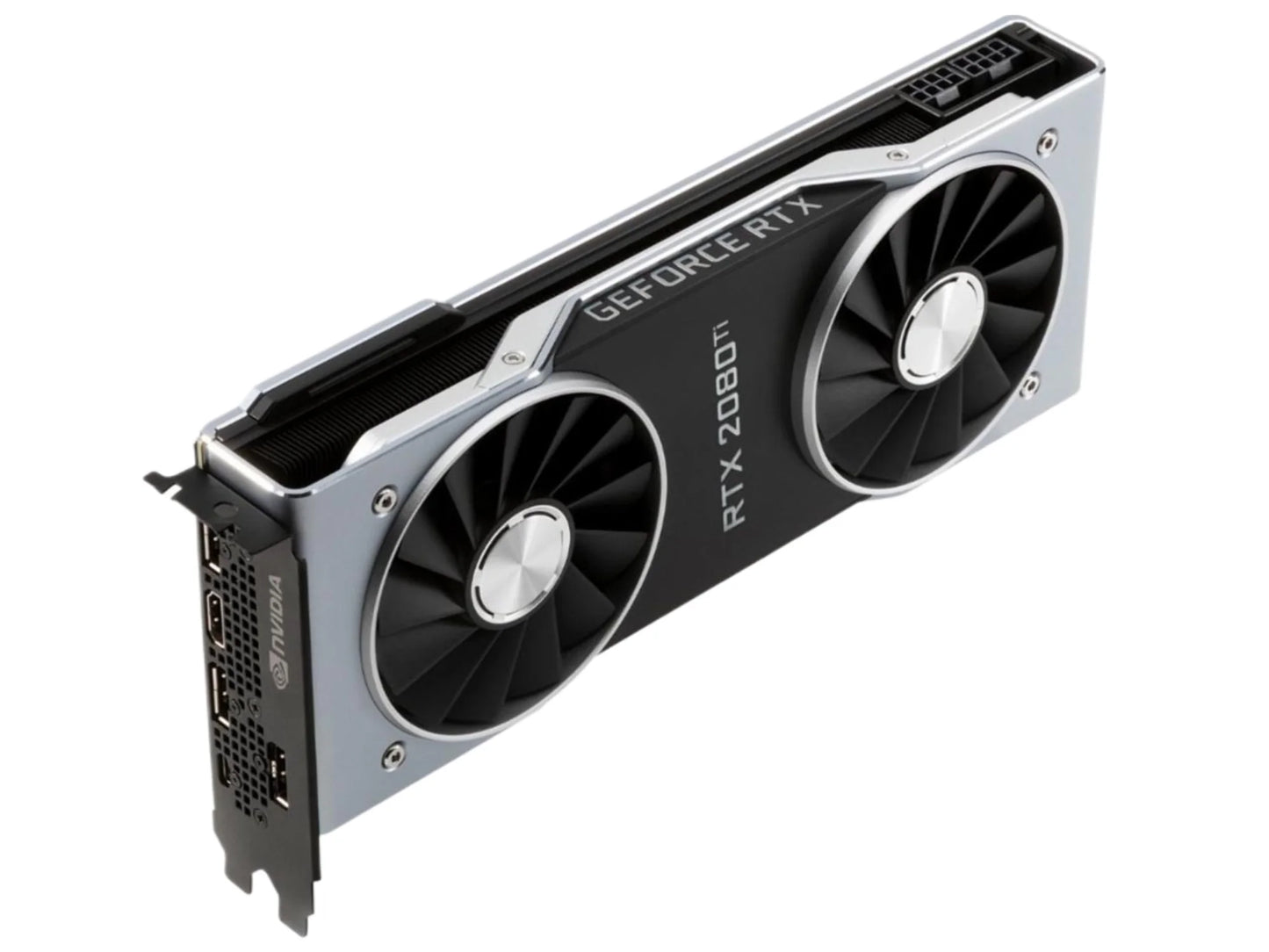 Geforce RTX 2080 Ti - Founders Edition - Graphics Card - GF RTX 2080 Ti - 11 GB GDDR6 - Pcie 3.0 - HDMI, Displayport, USB-C