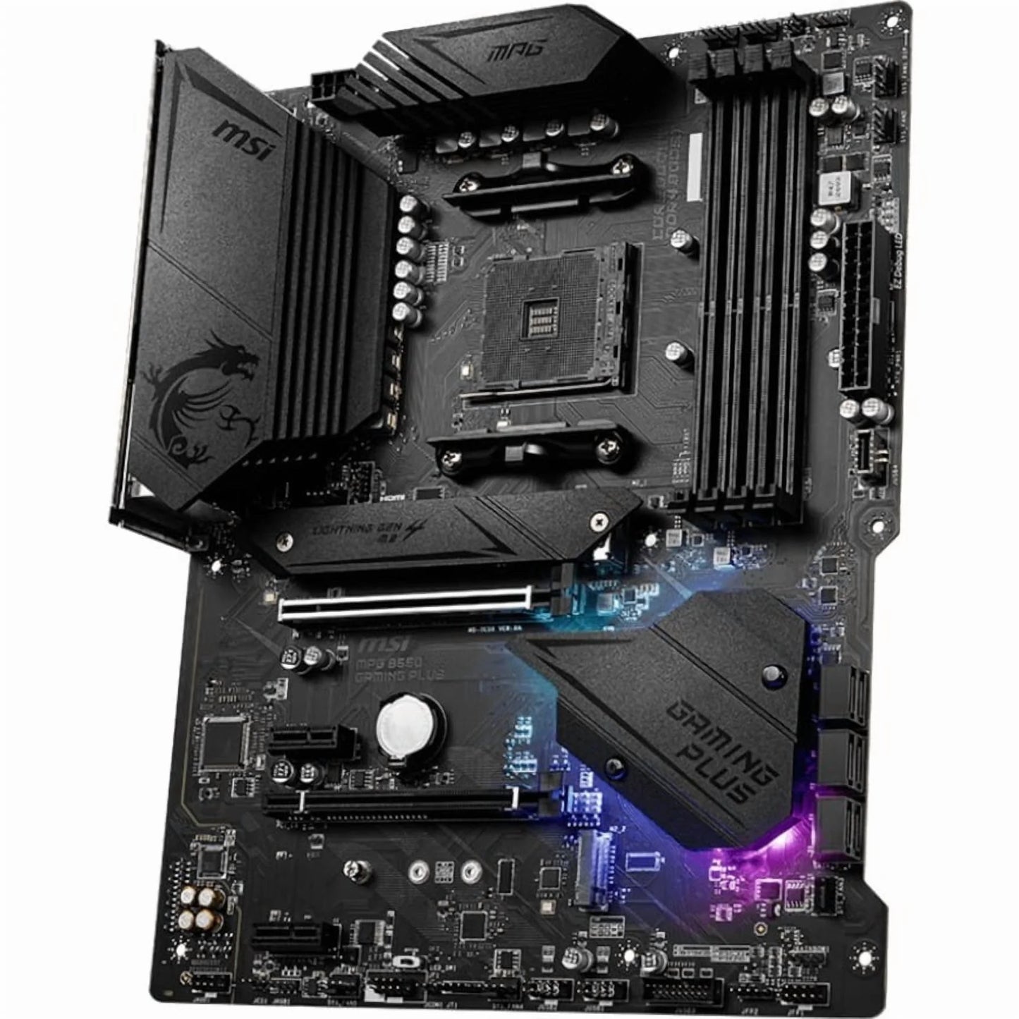 MPG B550 GAMING plus Desktop Motherboard, AMD Chipset, Socket AM4, ATX