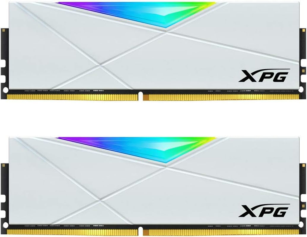 DDR4 D50 RGB 16GB (2X8Gb) 3200Mhz PC4-25600 U-DIMM 288-Pins Desktop Memory CL16 Kit White (AX4U32008G16A-DW50)