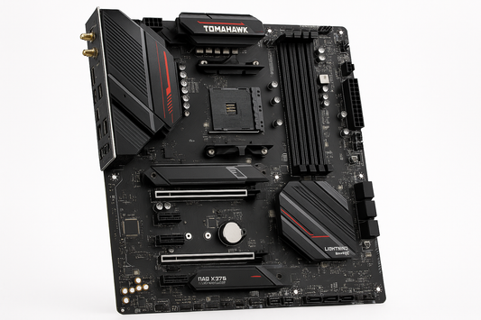 MAG X570 TOMAHAWK WIFI Motherboard (AMD AM4, DDR4, Pcie 4.0, SATA 6Gb/S, M.2, USB 3.2 Gen 2, AC Wi-Fi 6, HDMI, ATX)