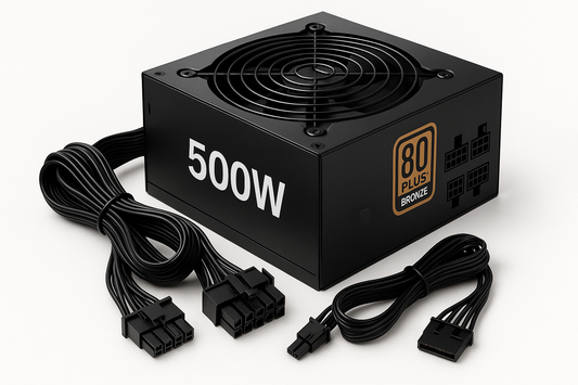 Power Supply 500W 80 plus Bronze Certified PSU